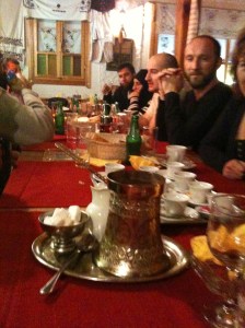 Turkish coffee is served everywhere and frequently - I'll have withdrawal symptoms when I leave.