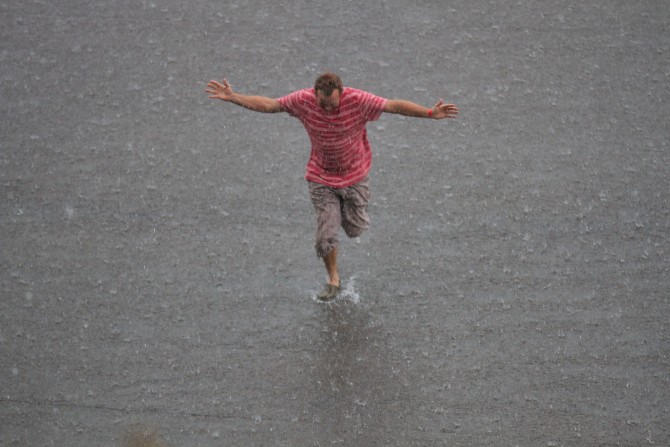 An Atheist and a Muslim walk into a Christian festival .&nbsp;.