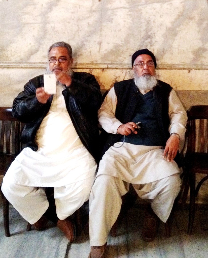 I got talking to two gentlemen from Karachi, Pakistan, also visiting Haghia Sophia.